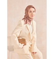 Silk Home Twill İpek Desenli Eşarp 11521