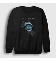 Presmono Unisex Siyah Weather Systems Anathema Sweatshirt 389511tt