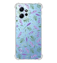 PrintiFy Xiaomi Redmi Note 12 4G Uyumlu Water Color 3 Baskılı Şeffaf Köşe Korumalı Antişok Kılıf