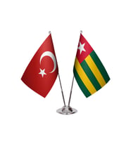 Togo İkili Masa Bayrağı