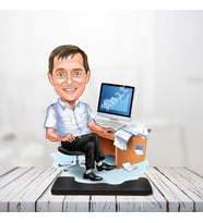 Ahşap_Karikatür_biblo _ATS-93
