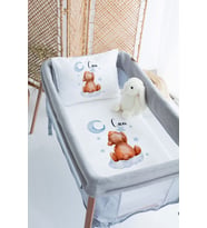 %100 Delux Pamuk Isme Özel 70x120 Park Yatak Nevresim Takımı