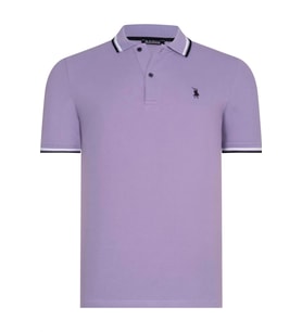 T8594 DEWBERRY ERKEK T-SHIRT-LİLA
