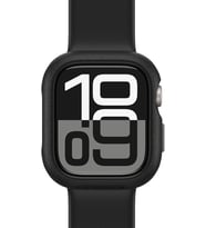 Apple Watch 10 – 42 mm serisi için saat tamponu, darbeye dayanıklı, düşmeye dayanıklı, Apple Watch için Sleek Protective kılıf, ekran ve kenar koruması, siyah