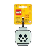 LEGO Gear 53648 Skeleton Head Glow-In-The-Dark Bag Tag
