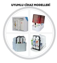 İhlas Aura Cebilon Plus ve İnline Su Arıtmalarına Uyumlu 4'lü Filtre Seti
