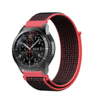 BİPOWER Samsung Watch 20mm KRD3 Hasır Kordon Kardinal