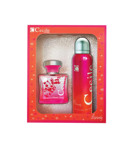 Lovely 100 ML edt+150ml eaude cologne for women
