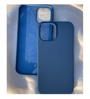 Coverzone Apple iPhone 13 ?le Uyumlu K?l?f Z-Mara Lansman Vieri Tam Koruma Arka Kapak Kamera Koruma �?k?nt?l? P�r�zs�z Y�zey Lacivert