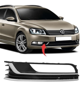 Vw Passat B7 Highline Sağ Sis Kapağı Sisli 2011-2015 3Aa854662B