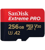 SANDISK 256GB EXTREME PRO SDSQXCD-256G-GN6MA MICRO-SD HAFIZA KARTI