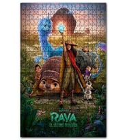 Cakapuzzle Raya Son Ejderha Gücünün Yeniden Kazanması Puzzle Yapboz MDF(Ahşap) (120 Parça)