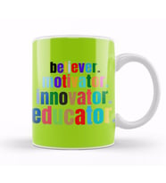 Teacher Gift Learning Inspire Science Student School  Inspirational Kupa Bardak Porselen