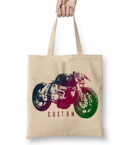 Moto Custom Motorsiklet Bez Çanta Uzun Saplı