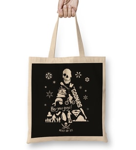 Goonies Christmas Tree Silhouette Bez Çanta Uzun Saplı