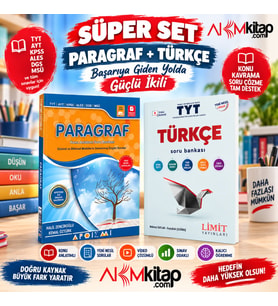 Limit TYT Türkçe ve Apotemi Paragraf Soru Bankası Seti 2 Kitap