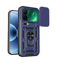 Mi 17 Pro Max Pars Lens Yüzüklü Silikon - Lacivert