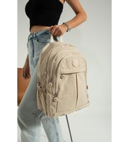 Unisex Okul Çantası Günlük Sırt Çantası 40*30 Cm Lise Ortaokul Çantası Hafif Yağmur Geçirmez Kumaş