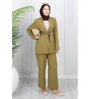 Soft Blazer Takım Haki 19389