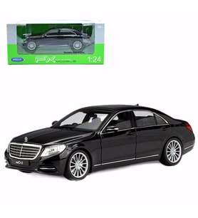 Welly Mercedes S-Class 1:24 Siyah Model Araba