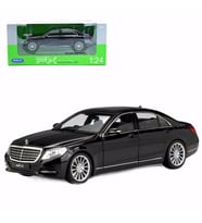 Welly Mercedes S-Class 1:24 Siyah Model Araba