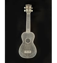 Hawiian XU21-1-CL Şeffaf Kristal Soprano Ukulele  Darbeye Dayanıklı Şeffaf Polikarbon Gövde Su Geçirmez Yapı Eşsiz Sahne Görünümü