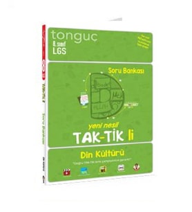 Tonguç Yayınları 8. Sınıf Din Kültürü ve Ahlak Bilgisi Taktikli Soru Bankası