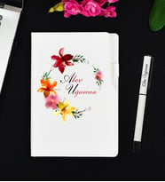Doğumgünü Hediyesi Kişiye Özel Defter ve Roller Kalem Hediye Seti
