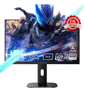 Thunderobot ZF25F400L-TUR 24.5 inç 420Hz Full HD Adaptive Sync Fast IPS Pivot Gaming Monitör