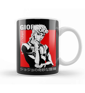 Giorno Giovanna 012 Kupa Bardak Porselen