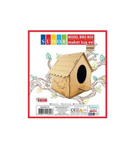 Südor Md1-06 Ahşap Maket Kuş Evi