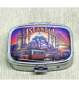 İstanbul Temalı İlaç Kutusu Alk4369