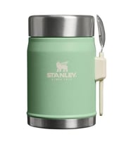 Stanley Klasik Paslanmaz Çelik Yemek Termosu Kaşıklı 0,40 Lt Pistachio