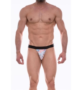 Mulvxbrf Brf02  Erkek Desenli Jockstrap Çamaşır (Mulvix)