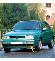 VW Golf 3 1991-1997 Ön Tampon Sol Havalandırma Izgarası 1H6853665A