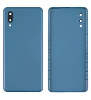 Samsung Galaxy A02 - SM-A022 FULL Kasa Arka Kapak Takım MAVİ