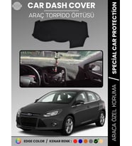 FORD FOCUS 3 (2011-2016) Torpido Örtüsü Ön Göğüs Torpido Koruma Tam Uyum Kaymaz Kolay Montaj