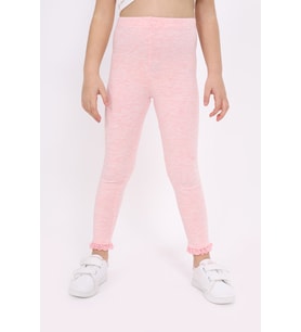Toontoy Kız Çocuk Tayt (Pembe Melanj)