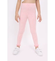 Toontoy Kız Çocuk Tayt (Pembe Melanj)