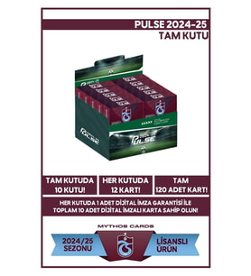Pulse Futbolcu Kartları 2024/25 -  Tam Kutu