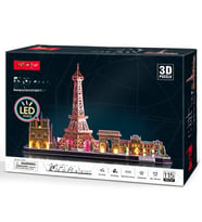 3D Puzzle 115 Parça LED Işıklı