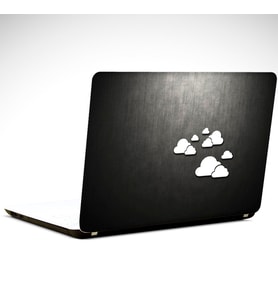Bulutlar Laptop Sticker 10 İnch (25X19CM)