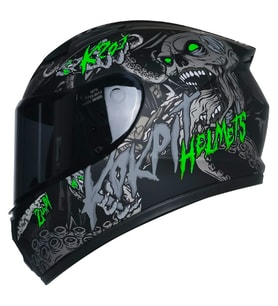 M201 Black Motosiklet Çocuk Kaskı Full Face Kids Kask