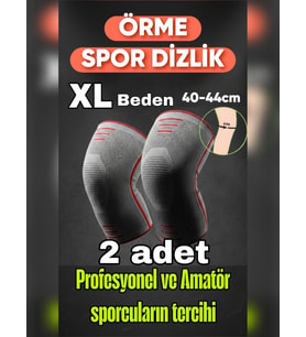 beden 2 Li Set 3D Örme Sporcu Dizlik – Ağrı Azaltıcı, Diz Koruyucu Nefes Alabilir, Kompresyon Destekli, Kaymaz, voleybol,fitnes,basketbol,doğa sporları