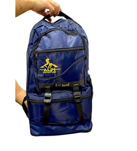 ALPI Adventure Dağcı Lacivert Renk Körüklü Sırt Çantası 55 Lt.+5 Lt.