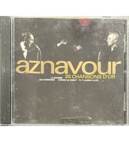 (Müzik CD sidir Plak Değildir) CD Aznavour 20 Chansons D'or CD