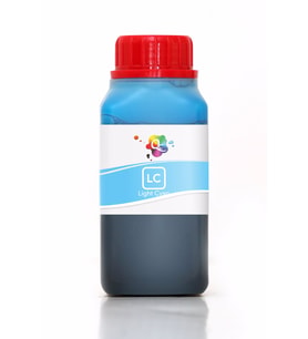 Qc Epson L805 Yazıcı Uyumlu Mürekkep 250ml PRO LC Dye-Açık Mavi