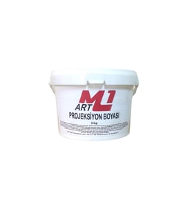 M1 ART Projeksiyon Boyası 3 kg - PARLAMA YAPMAZ