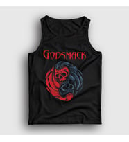 Presmono Unisex Siyah Balance Rock Müzik Godsmack Atlet 495883tt