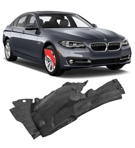 Bmw 5 Serisi F10+LCİ Çamurluk Davlumbazı Önün Arkası Sağ 51717186724